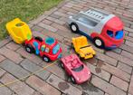 GRATIS Little Tikes Autotransporter & Vtech kiepwagen, Ophalen, Gebruikt