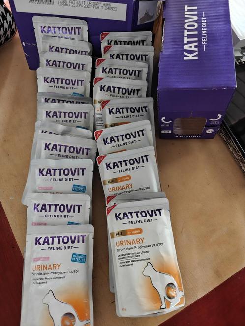 Kattovit - Feline Dieet zakjes voor katten met nierproblemen, Dieren en Toebehoren, Dierenvoeding, Kat, Ophalen of Verzenden