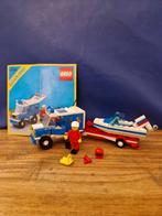 Lego 6698 -  RV with speedboat (100% compleet) + boekje, Complete set, Ophalen of Verzenden, Lego