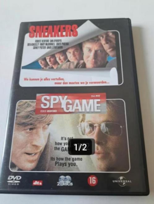 Sneakers / Spy Game (2DVD), Cd's en Dvd's, Dvd's | Actie, Zo goed als nieuw, Actie, Alle leeftijden, Ophalen of Verzenden