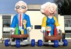Opblaasbare feestfiguren (Abraham en Sarah Rollator), Hobby en Vrije tijd, Feestartikelen | Verhuur, Ophalen, Nieuw, Abraham of Sarah
