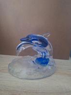 Glazen dolfijnenbeeld, Ophalen of Verzenden, Zo goed als nieuw, Dier