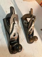 2 stalen schaven bailey stanley ca 23 cm, Ophalen of Verzenden, Gebruikt