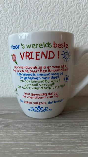 Leuke beker mok voor beste vriend beschikbaar voor biedingen