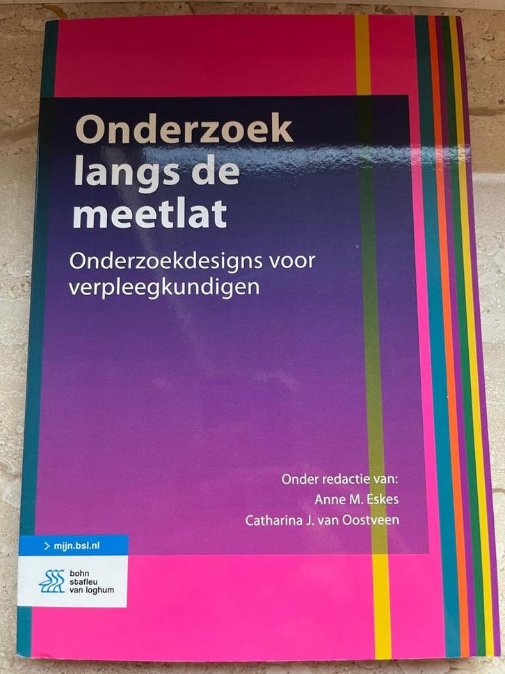 Onderzoek langs de meetlat, Boeken, Wetenschap, Zo goed als nieuw, Ophalen of Verzenden