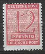 Duitsland West Saxen 1945 - Yvert 13 - 12 Pf.  (PF), Verzenden, BRD, Postfris