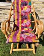 5 Kleurrijke tuinkussens gemaakt van vintage Sari stof India, Tuin en Terras, Tuinmeubel-accessoires, N, Ophalen of Verzenden