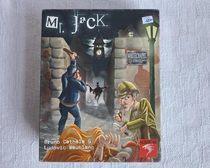 Mr Jack bordspel 2 personen, Hobby en Vrije tijd, Gezelschapsspellen | Bordspellen, Gebruikt, Een of twee spelers, Ophalen of Verzenden
