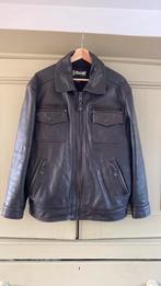 Schott leren jas, Kleding | Heren, Ophalen of Verzenden, Zo goed als nieuw, Maat 52/54 (L), Bruin