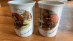 Twee bekers ot en Sien . Jet ter steeg 1984, Huis en Inrichting, Ophalen of Verzenden, Aardewerk, Overige stijlen, Kop(pen) en/of Schotel(s)