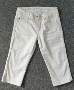 Witte jeans kniebroek, H&M, maat 134, Kinderen en Baby's, Kinderkleding | Maat 134, Broek, Meisje, H&M, Ophalen of Verzenden