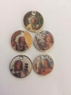 winkelwagenmuntjes serie 5 indianen, Ophalen of Verzenden