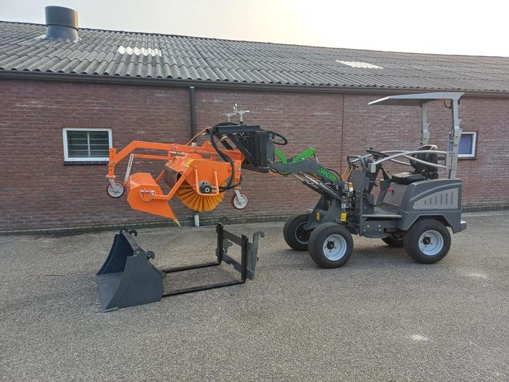 Mini shovel WCM 1150 elektrische minishovel, Zakelijke goederen, Machines en Bouw | Kranen en Graafmachines, Wiellader of Shovel
