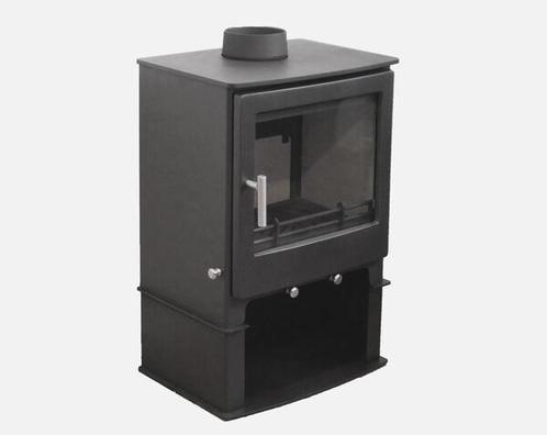 Stalen Houtkachel | Model Z08-L (8 KW), Huis en Inrichting, Kachels, Nieuw, Vrijstaand, Houtkachel, Hout, Ophalen of Verzenden