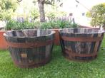 Houten Vaten Bloembak Plantenbak 75 liter Aanbieding! Op=Op, Ophalen, Nieuw, Tuin, 60 tot 100 cm
