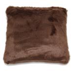 Woonkussen - Vloerkussen Grizzly 80x80cm - bruin, Ophalen of Verzenden, Nieuw, Bruin, Vierkant