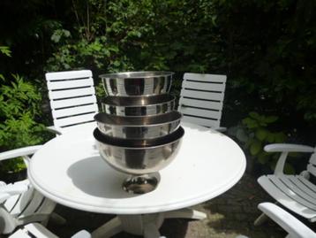 4 x chroom champagne bowl zgan beschikbaar voor biedingen