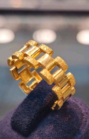 Afgeprijsd Prachtige Rolex 14k 585 ring  beschikbaar voor biedingen