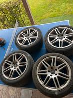 Audi Velgen met Zomerbanden 225/45 R17, Ophalen, Gebruikt, Banden en Velgen, 17 inch