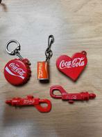 Coca Cola Sleutelhangers - Set van 5, Ophalen of Verzenden, Gebruikt, Gebruiksvoorwerp