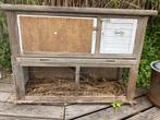 Gratis konijnenhok, Ophalen, 110 cm of meer, Zo goed als nieuw, 90 cm of meer