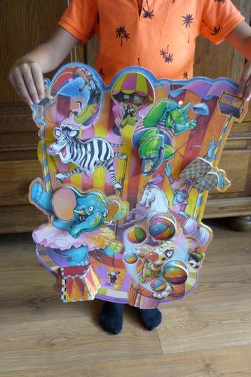 MB 3D puzzel '' CIRCUS '' voor kinderen + poster 33 stukjes. beschikbaar voor biedingen