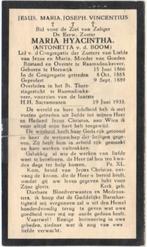 zr. Antonetta vd Boom 1866 Heeswijk + 1933 Raamsdonksveer, Verzamelen, Verzenden