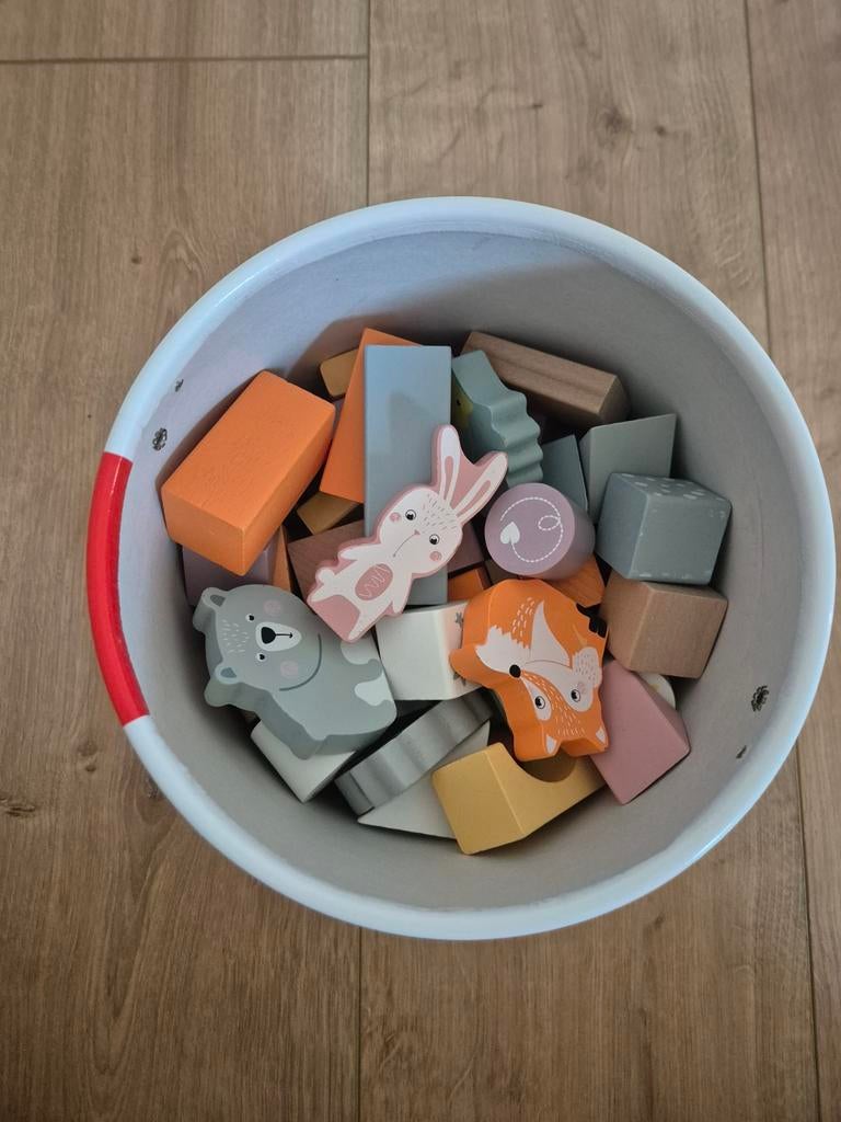 Houten dierenblokken, Ophalen of Verzenden