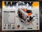 Worx cirkelzaag 190mm 230V, Doe-het-zelf en Verbouw, Gereedschap | Zaagmachines, 1200 watt of meer, Gebruikt, Ophalen of Verzenden