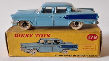 Dinky Toys (England) 179 Studebaker President Sedan (A/b+) beschikbaar voor biedingen