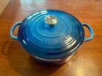 Nieuw - Le Creuset 28cm braadpan azure, Ophalen, Nieuw, Gietijzer, Koekenpan of Braadpan