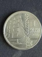 Penning terschelling, 1 syltsje 1989., Ophalen of Verzenden, Losse munt
