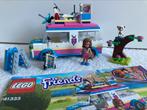 100% compleet Lego Friends 41333 Olivia’s Missievoertuig, Ophalen of Verzenden, Zo goed als nieuw, Complete set, Lego