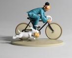 Kuifje op de fiets in shanghai., Verzamelen, Stripfiguren, Ophalen of Verzenden, Kuifje, Zo goed als nieuw, Beeldje of Figuurtje