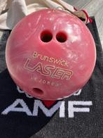Brunswick Laser Bowlingbal met Tas, Sport en Fitness, Bowlen, Ophalen of Verzenden, Gebruikt, Bal