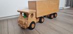 Houten Speelgoed Vrachtwagen kinderkram ostheimer, Ophalen of Verzenden, Zo goed als nieuw, Duw- of Trekspeelgoed