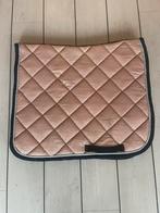 Brons/glitter zadeldekje, size Cob, Dieren en Toebehoren, Paarden en Pony's | Dekens en Dekjes, Ophalen of Verzenden, Zo goed als nieuw