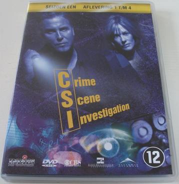 Dvd *** CSI *** Seizoen 1: Afl. 1 t/m 4 beschikbaar voor biedingen