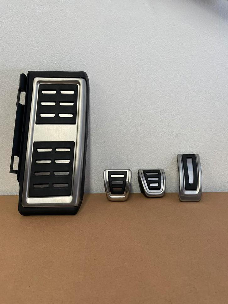 Handbak RVS pedalen set tekoop! A1 A3 Golf 7 Audi Leon Polo, Auto diversen, Tuning en Styling, Ophalen of Verzenden