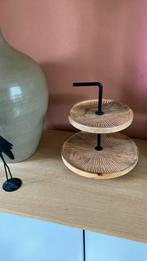 Mango hout etagere voor hapjes, Huis en Inrichting, Woonaccessoires | Etagères, Ophalen of Verzenden, Zo goed als nieuw