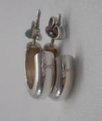 Zilveren oorbellen merk LOOK! nr.746, Hangers, Verzenden, Zo goed als nieuw, Zilver