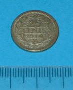 Nederland - kwartje 1914 - F/ZF - zilver, Postzegels en Munten, Munten | Nederland, Verzenden, Zilver, 25 cent, Koningin Wilhelmina