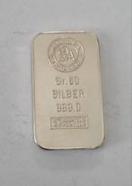 Argor-Heraeus 50 gram zilverbaar - Originele verpakking, Ophalen of Verzenden, Zilver
