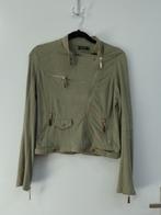 Ambika jasje, lange mouw, lichtgroen, maat S, Kleding | Dames, Maat 38/40 (M), Ophalen of Verzenden, Zo goed als nieuw, Jasje