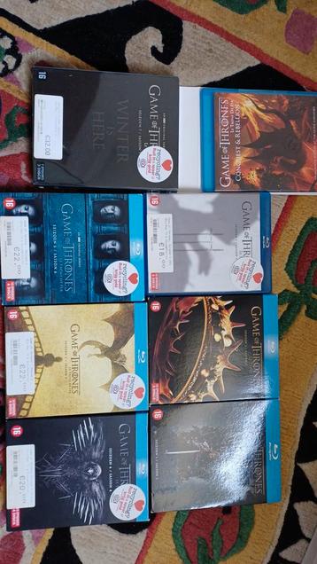 Game of Thrones Blu-ray Collectie - Seizoen 1-7 + Conquest beschikbaar voor biedingen