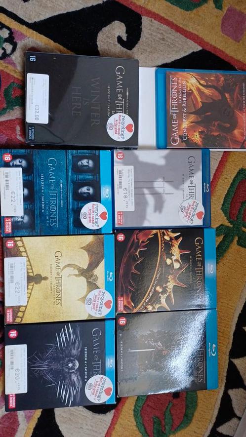 Game of Thrones Blu-ray Collectie - Seizoen 1-7 + Conquest, Cd's en Dvd's, Blu-ray, Zo goed als nieuw, Tv en Series, Boxset, Ophalen of Verzenden