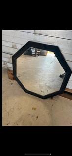 Zwarte Achthoekige Spiegel, Minder dan 50 cm, Gebruikt, Ophalen of Verzenden, Minder dan 100 cm