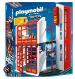 Brandweerkazerne, Kinderen en Baby's, Speelgoed | Playmobil, Ophalen, Zo goed als nieuw