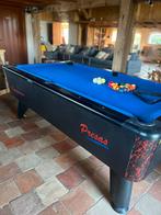 Grote professionele wedstrijd Pool Biljart Tafel leisteen, Sport en Fitness, Biljarten en Poolen, Ophalen, Gebruikt, Pooltafel