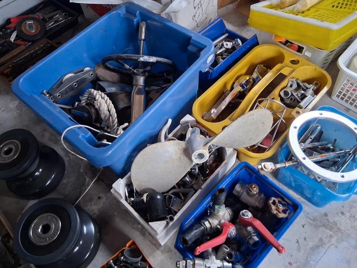 Divers boot onderdelen, Watersport en Boten, Bootonderdelen, Gebruikt, Motor en Techniek, Zeilboot of Motorboot, Ophalen